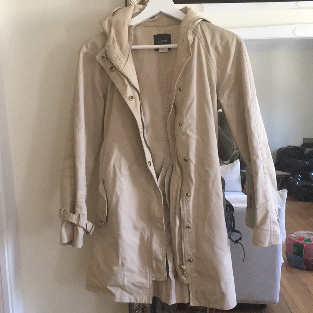 J Crew trench coat
